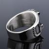Viking Style Thor Hammer Knot Design Stainless Steel Fade Resistant Ring
