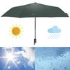 Umbrella Rain Parasol Sunny Windproof Parapluie UV Business Dual-purpose Vinyl Sunshade Umbrella