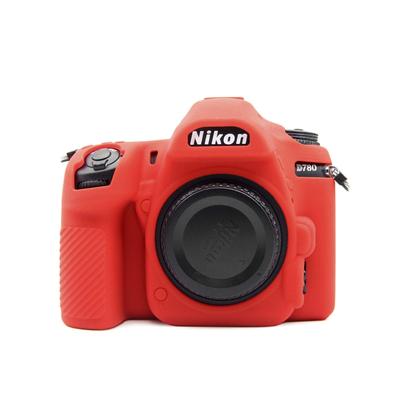 Kinokoo Silicone Cover for Nikon D780 Digital Camera, Simple Design (RD)