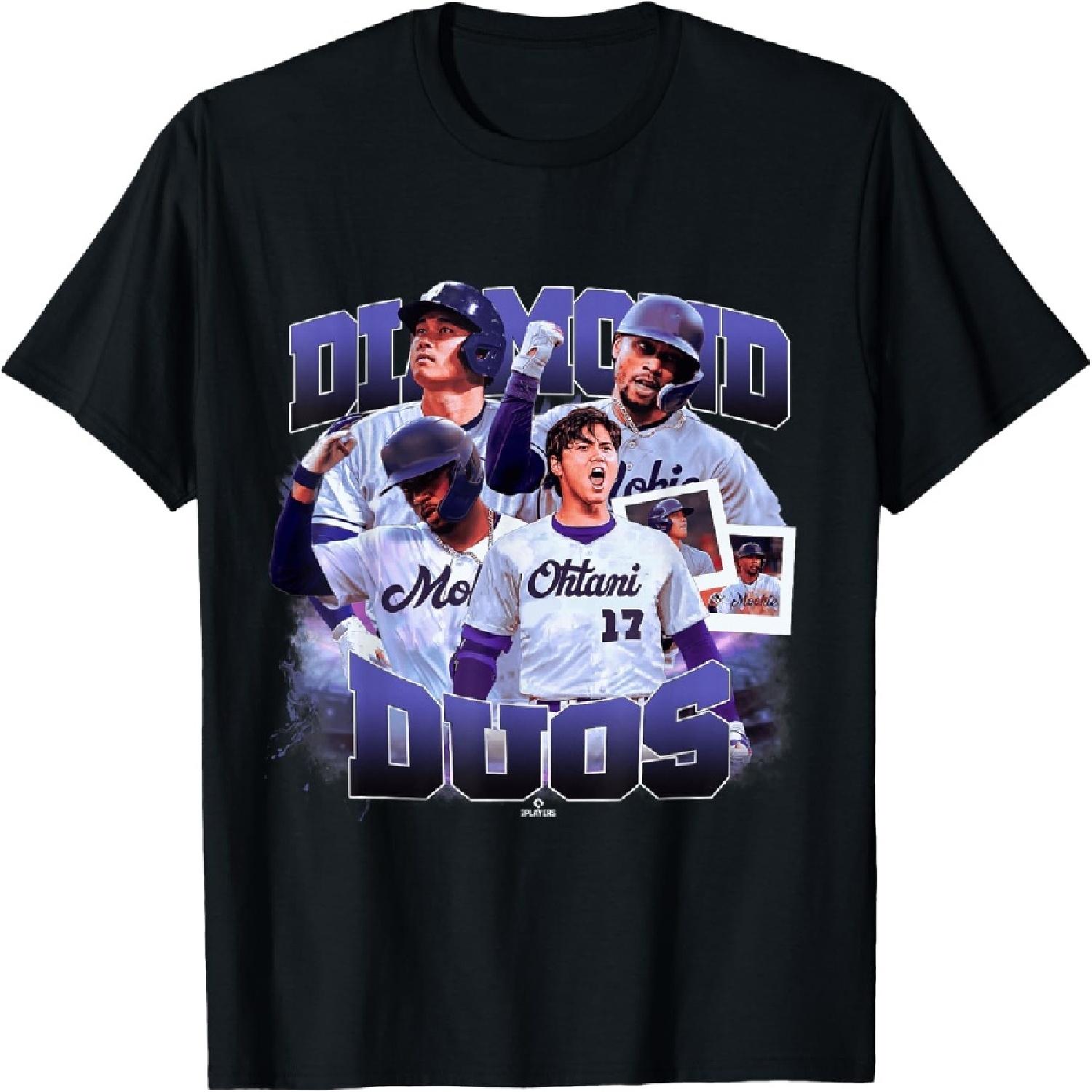 Муки Беттс и Сёхэй Отани _ Дуэты ЛА _ MLBDDUO4002 Футболка S