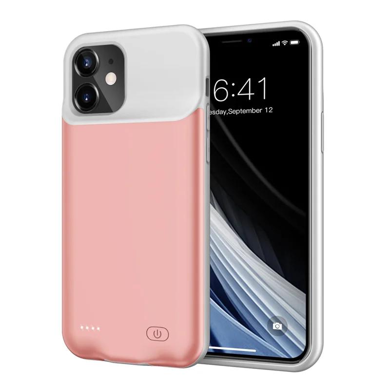 6000mAh Rechargeable Battery Mobile Phone Charger Cover Case for iPhone 12 Mini 5.4 Inch