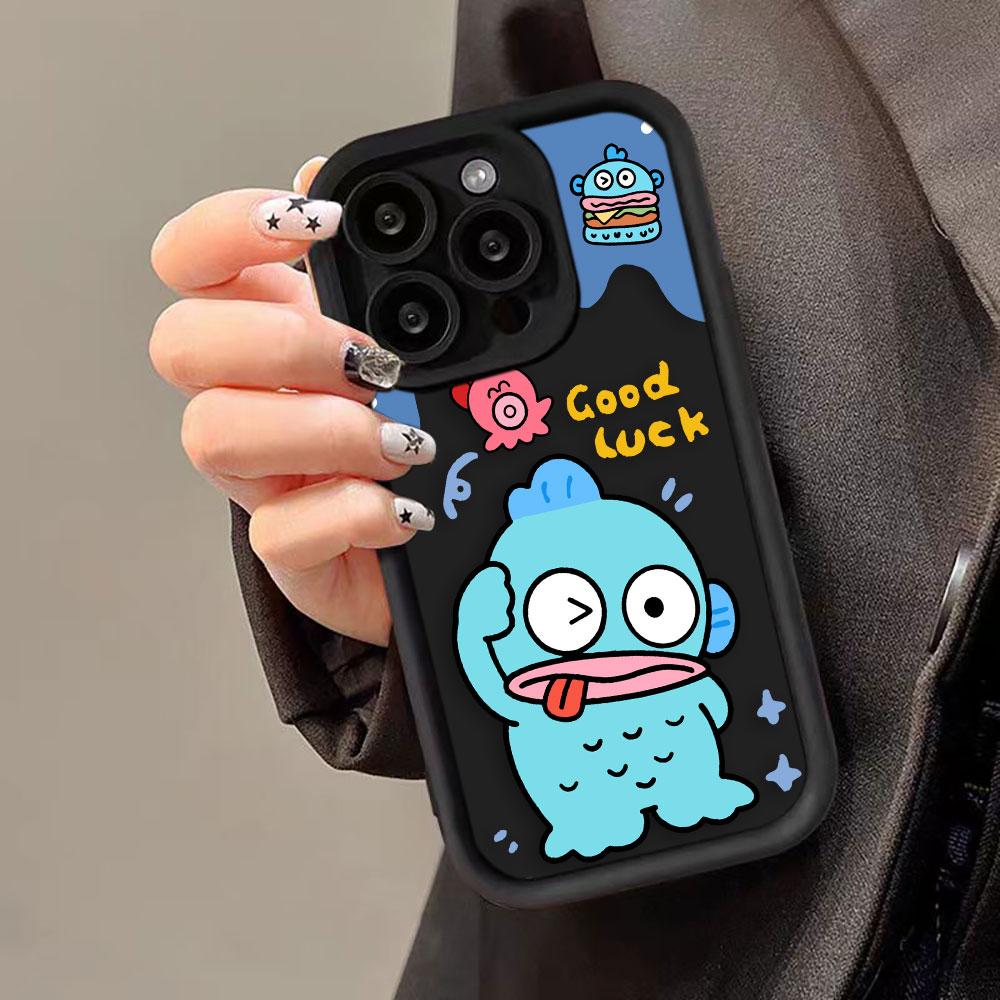 Cartoon H-Hangyodon Phone Case For iPhone 15 14 13 12 11 16 XS Max X XR SE 7 8 6 6S Plus Shock16of Silicone Case Funda Shell