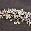 Luxury Rhinestone Headdress Sparkling Bridal Tiaras Head Chain Women Hair Jewelry  Formal Events