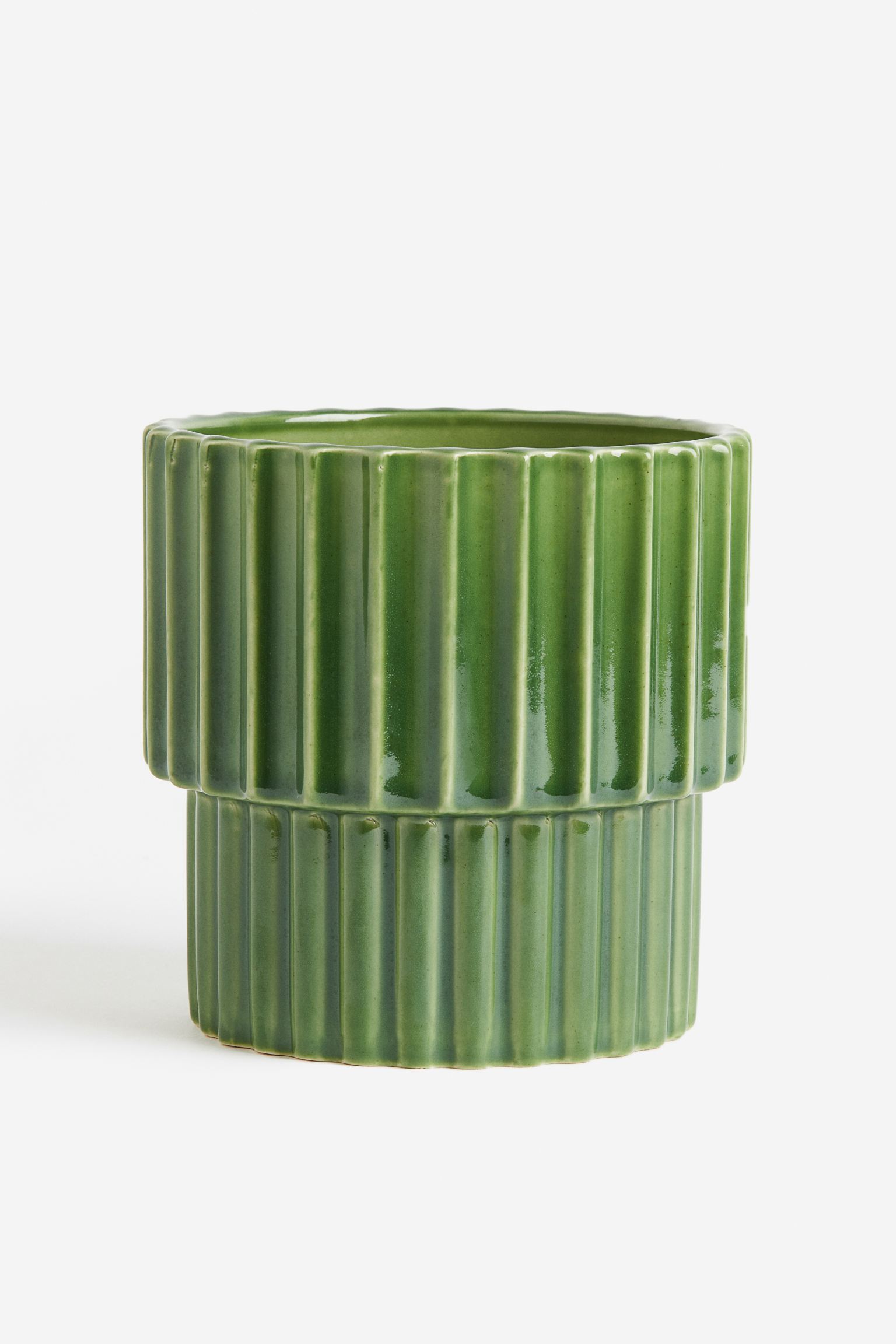 

Stoneware plant pot