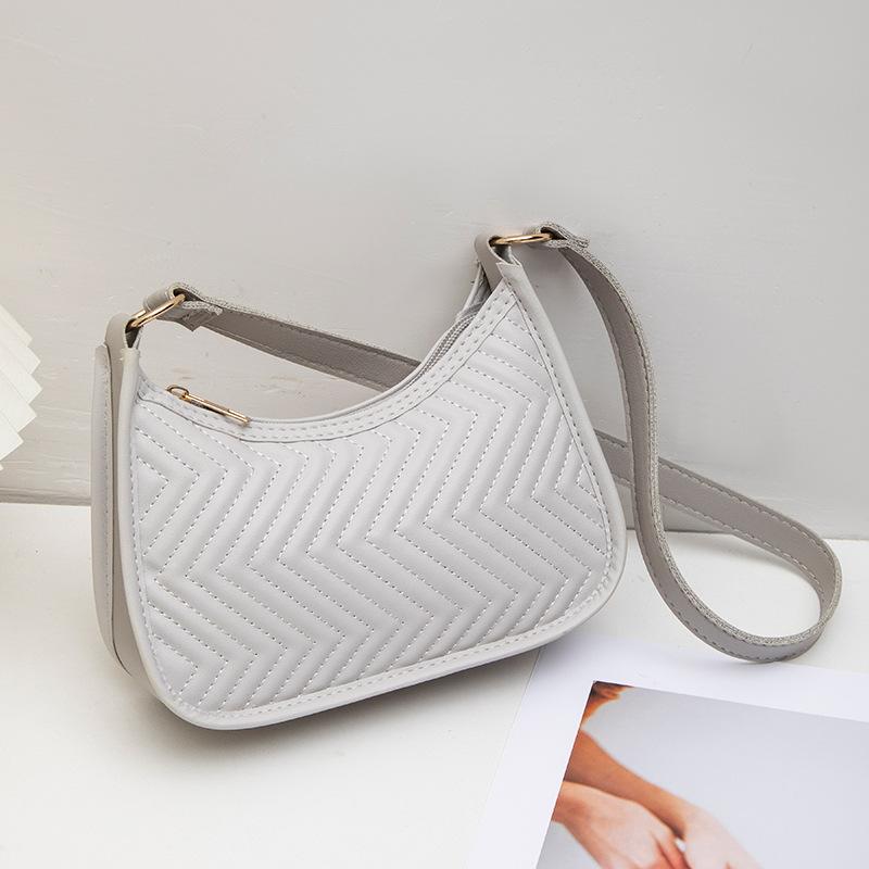 Lis ag women's bag simple embroidered armpit bag fashionable versatile casual shoulder satchel one piece