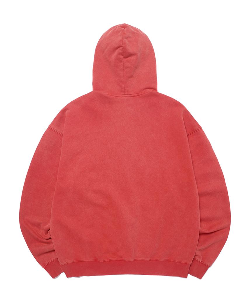 Wkndrs Applique Zipup Hoodie (L.Red)