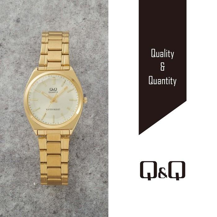 [Citizen Q&Q] Analog Watch Waterproof Metal Band QB78-010 Men's Gold