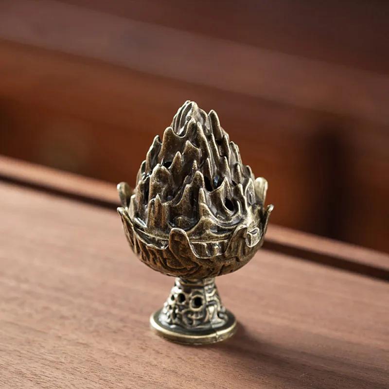 Natural Sandalwood Agarwood Incense Tablets Alloy Incense Burner Goose Pear Tent Fragrance Hainan Agarwood 42pc Sandalwood
