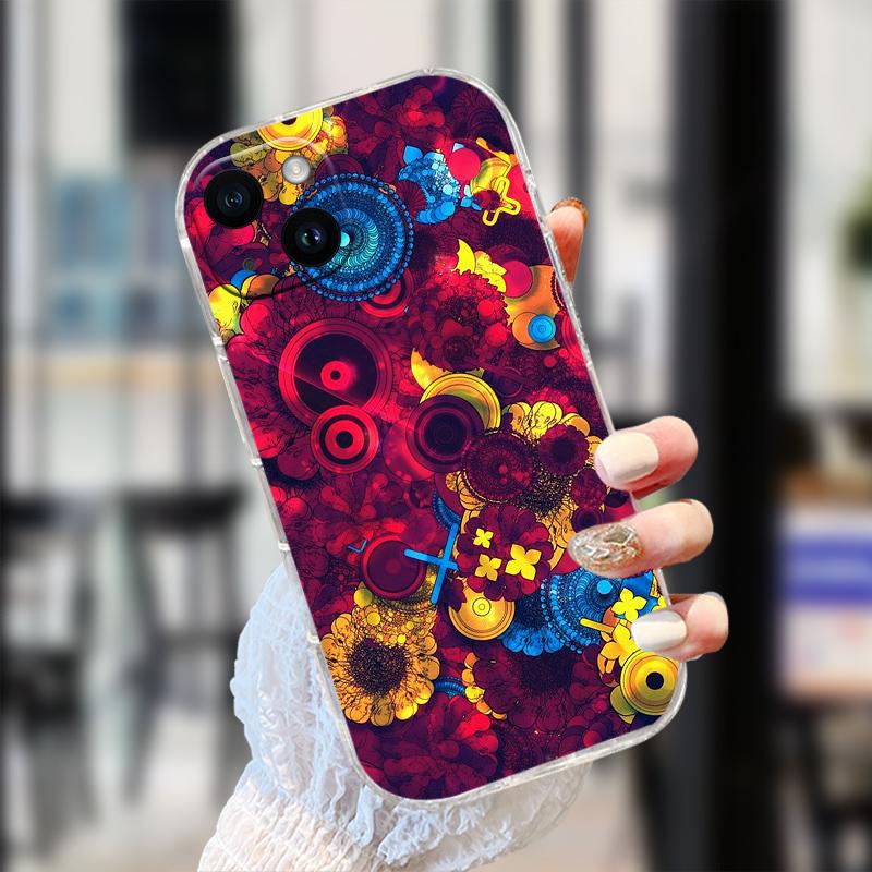 Clear Case For iPhone 13 Mini 13 Pro Soft TPU Phone Back Cover For iPhone 14 Pro Max Coque 14 Plus Transparent Protective Fundas