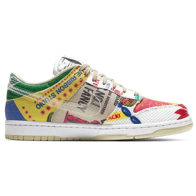 Nike Dunk Low City Market Unisex Sneakers Multi-Color DA6125-900