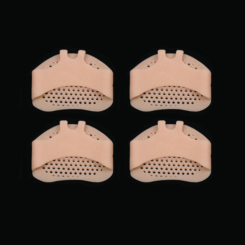 

Дышащие силиконовые ортопедические противоскользящие подушечки для передней части стопы для туфель на высоком каблуке - Унисекс стельки для облегчения боли