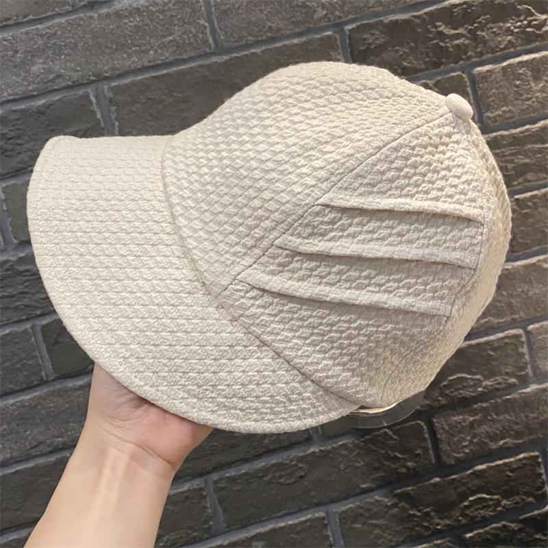 Spring and Autumn New Versatile Face Cap Women's Outdoor Travel Face Cover Sunscreen Hat Simple and Fashionable Bucket Hat