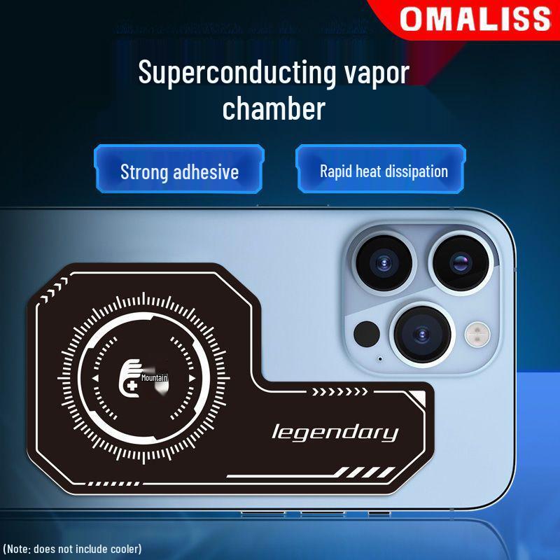 

Bitu Ultra-thin Magnetic Vapor Chamber Cooling Pad with Silicone Clip