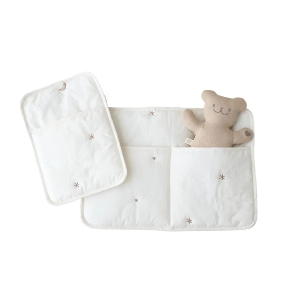 Baby Crib Organizer Hanging Storage Bag Stroller Bag Diaper Diaper Baby Bottle Baby Toy Storage Bag Portable Bottle Diaper Toy