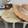 Straw Hat Children's Summer Sunshade Sun Protection Hat Big Brim Straw Hat Versatile Sweet Beach Hat