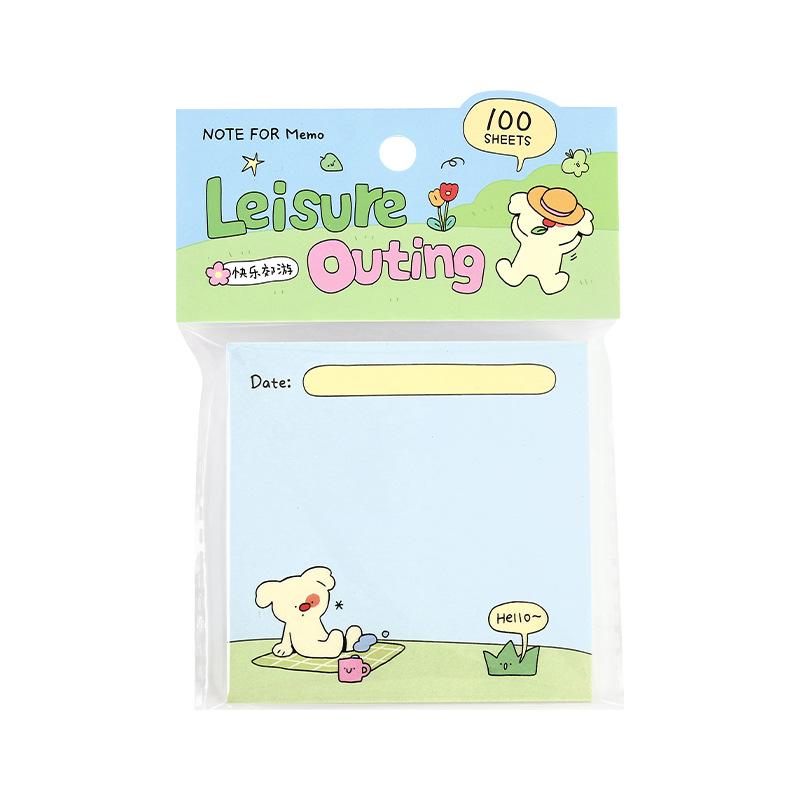 100pcs/1 lot Daily cute memo and message material paper for bullet journals