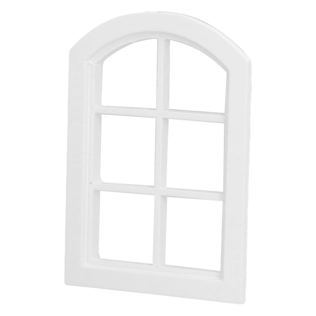ature   Arched Window Furnishings with 6 Panes