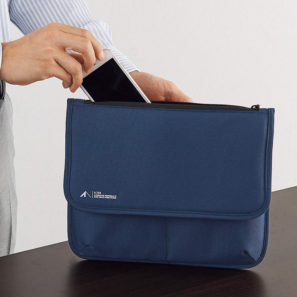 LIHIT LAB CORDURA Plochá taštička L, Olivová, A7768-22