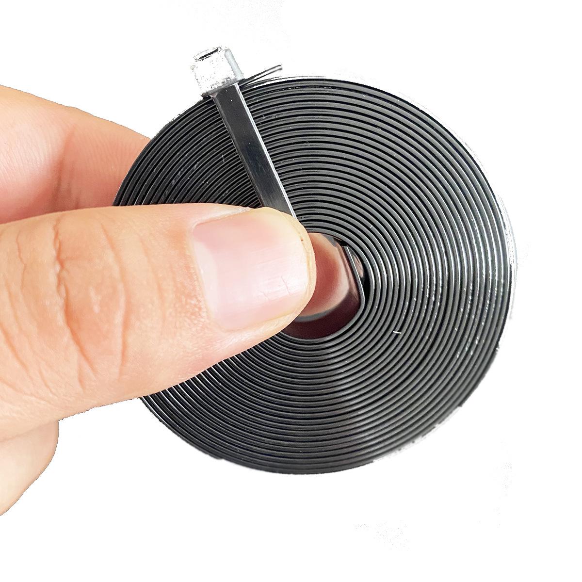 

20 г итальянская кератиновая лента в рулоне для наращивания волос - рулон клея для париков для плетения и склеивания волос, нанолента для бесшовного наращивания волос чёрный