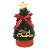 5 Inch Mini Christmas Tree Artificial Tabletop Christmas Tree Decorations with Star Tree Topper for Winter Fireplace Mantel Decor