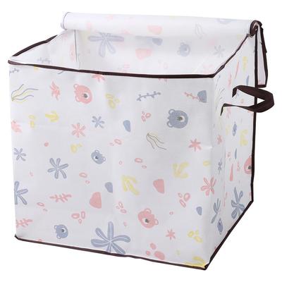 Clothes Organizer Quilt Storage Bag With Durable Handle Wardrobe Sorting Storage Bucket  Home