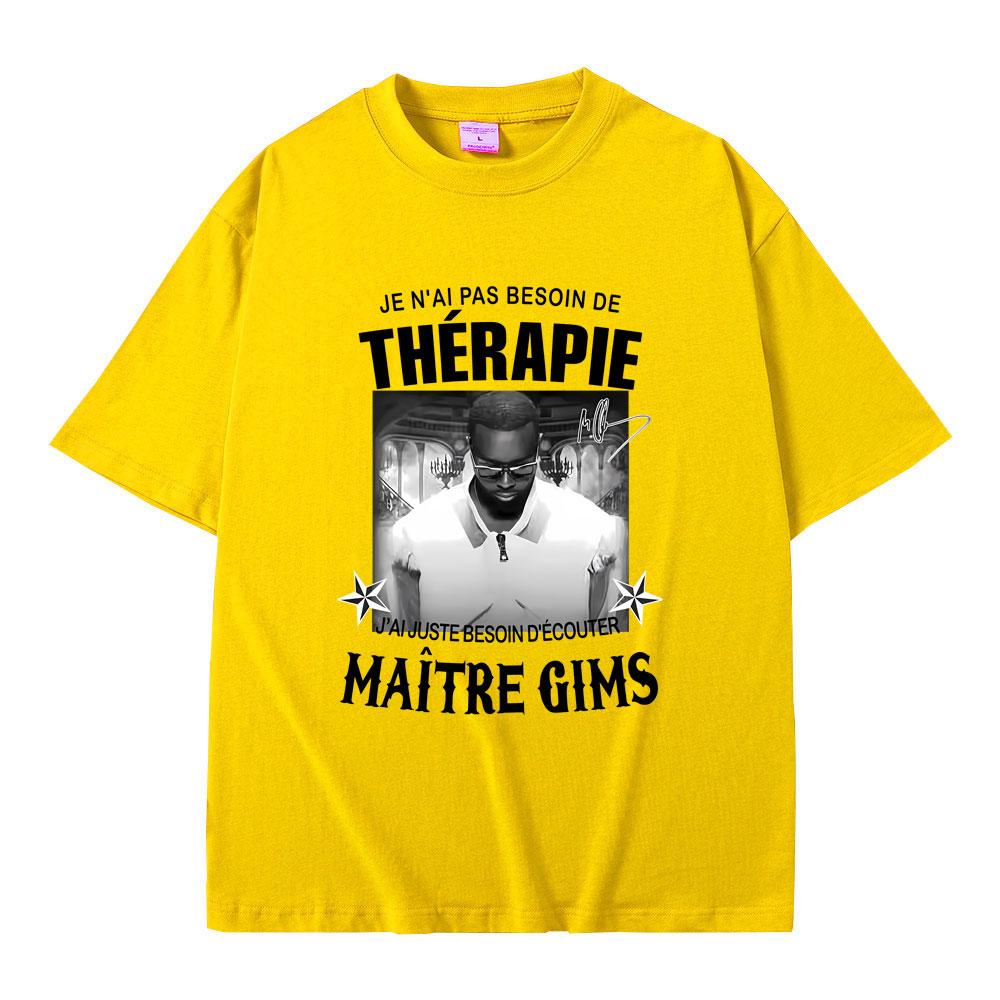 Rapper Gims Dernier Tour Tshirt LES DERNIERES VOLONTES DE MOZART Graphic Tshirts Men Women Hip Hop Fashion Pop Music T Shirts