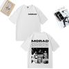 Rapper Morad MDLR Album Merch Fashion T Shirt Unisex WOMEN Clothing Casual Cotton Tshirt Hip Hop Short Sleeve Tshirts Streetwear