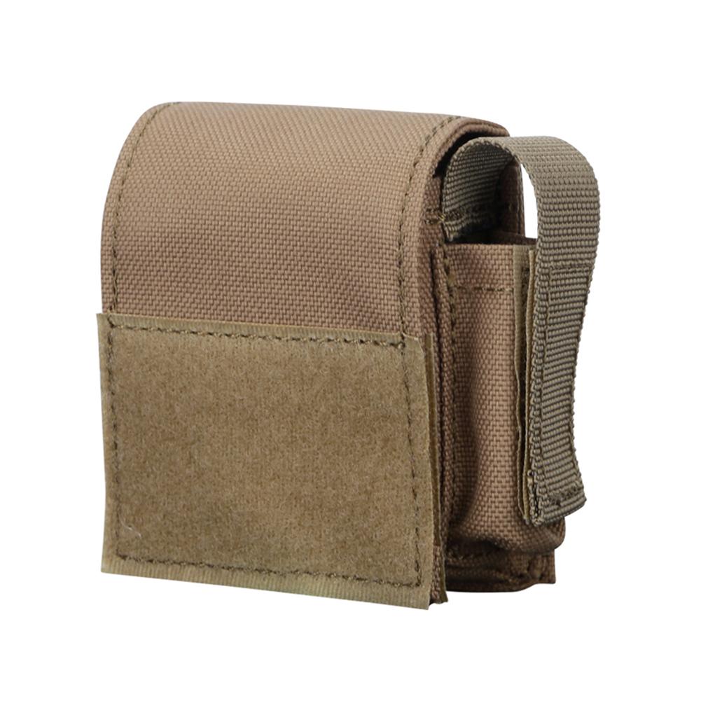 Nylon Molle Pouch Waist Bag Multifunctional Mini Waist Bag Belt Holder Belt Small Pouch with Buttons for Outdoor Camping