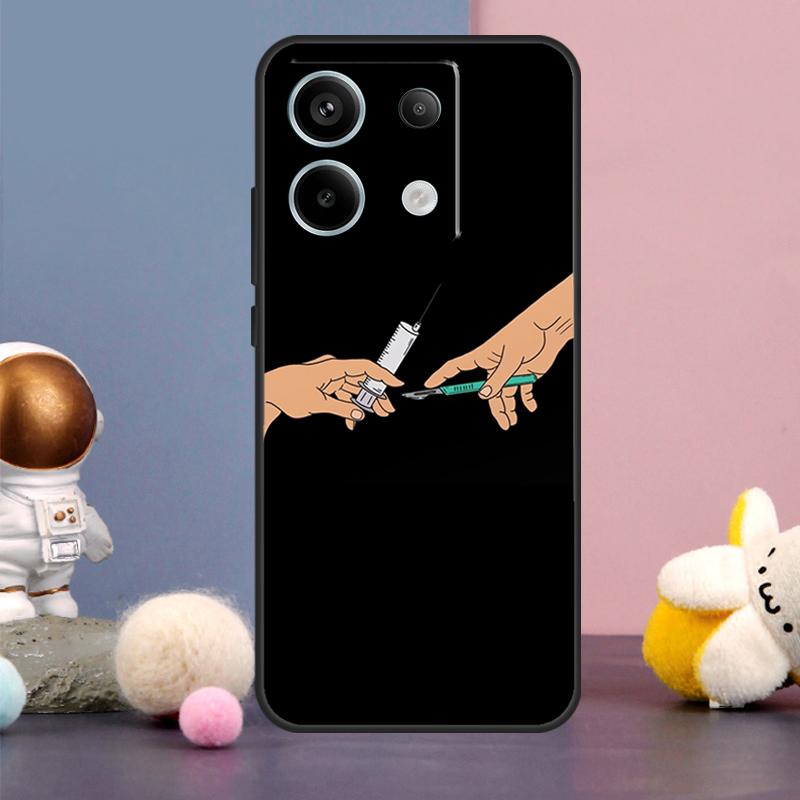 

Медицинский чехол Доктор Медсестра Медицина Здоровье Для Xiaomi Redmi Note 14 9 10 11 12 13 15 Pro Plus Redmi 15 15C 10C 12C 13C 14C Чехол Redmi Note 12 4G
