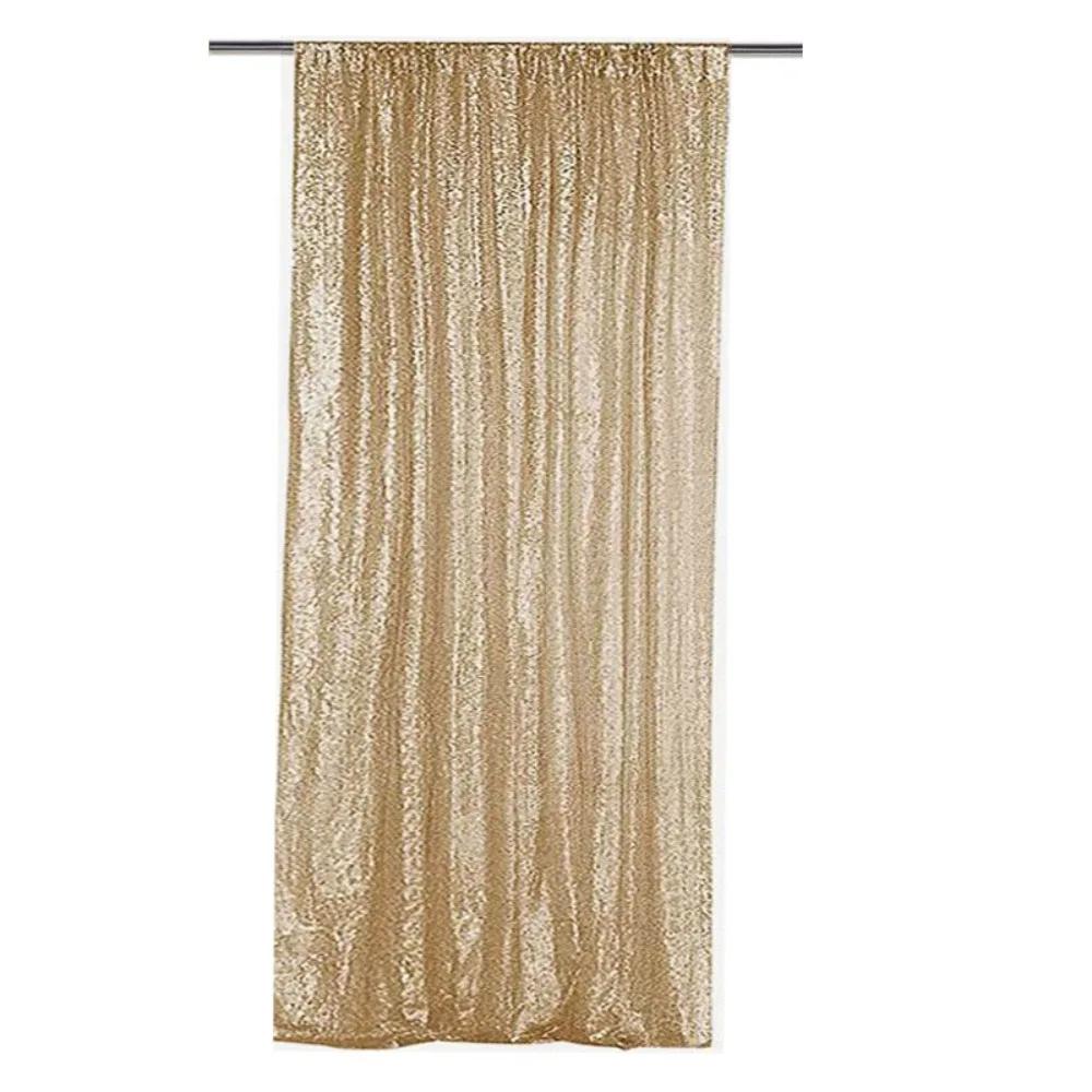 Colorful Sequin Backdrop Curtain Decorative Funny Sequence Backdrop Polyester Sparkly Sequin Backdrop Wedding Decor