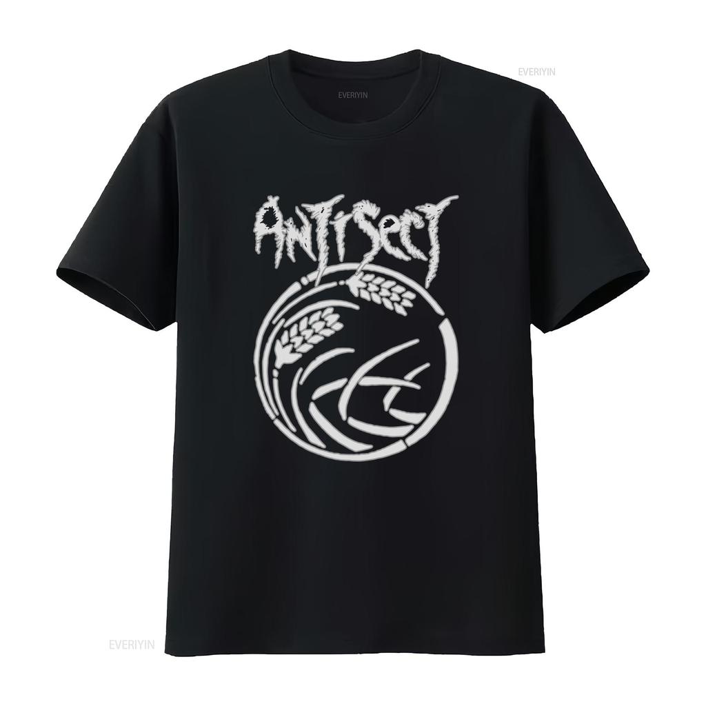 Anti Sect Wheat Logo Rare Punk Crust Amebix Dri Crass Rudimentary Peni T Shirt vintage Washed Breathable Comfortable Slightly