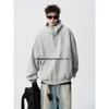 Men's Winter Heavyweight Fleece-Lined Deconstructed Patchwork Hoodie – Streetwear Trend