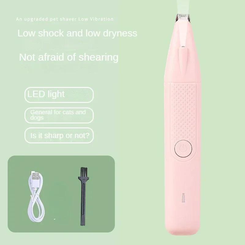 Dog Hair Trimmer Electric Dog Cutter Professional Pet Foot Hair Trimmer Cat Grooming Hairdresser Scissors Butt Ear Pedicator