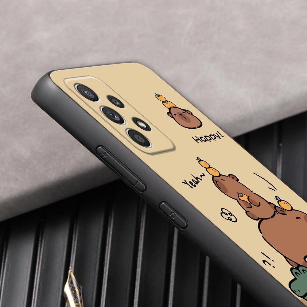 Capybara Niedliche Handyhülle Für Samsung Galaxy A57 A56 A37 A55 A36 A26 A54 A52 A35 A34 A25 A17 A16 A15 A07 A06 Weiche Silikonhülle