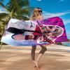 Quinn Artwork Beach Towel Microfiber Beach Towel, Lightweight and Quick-Dry, for Summer Travel, Swimming Pool Fan Birthday Gift