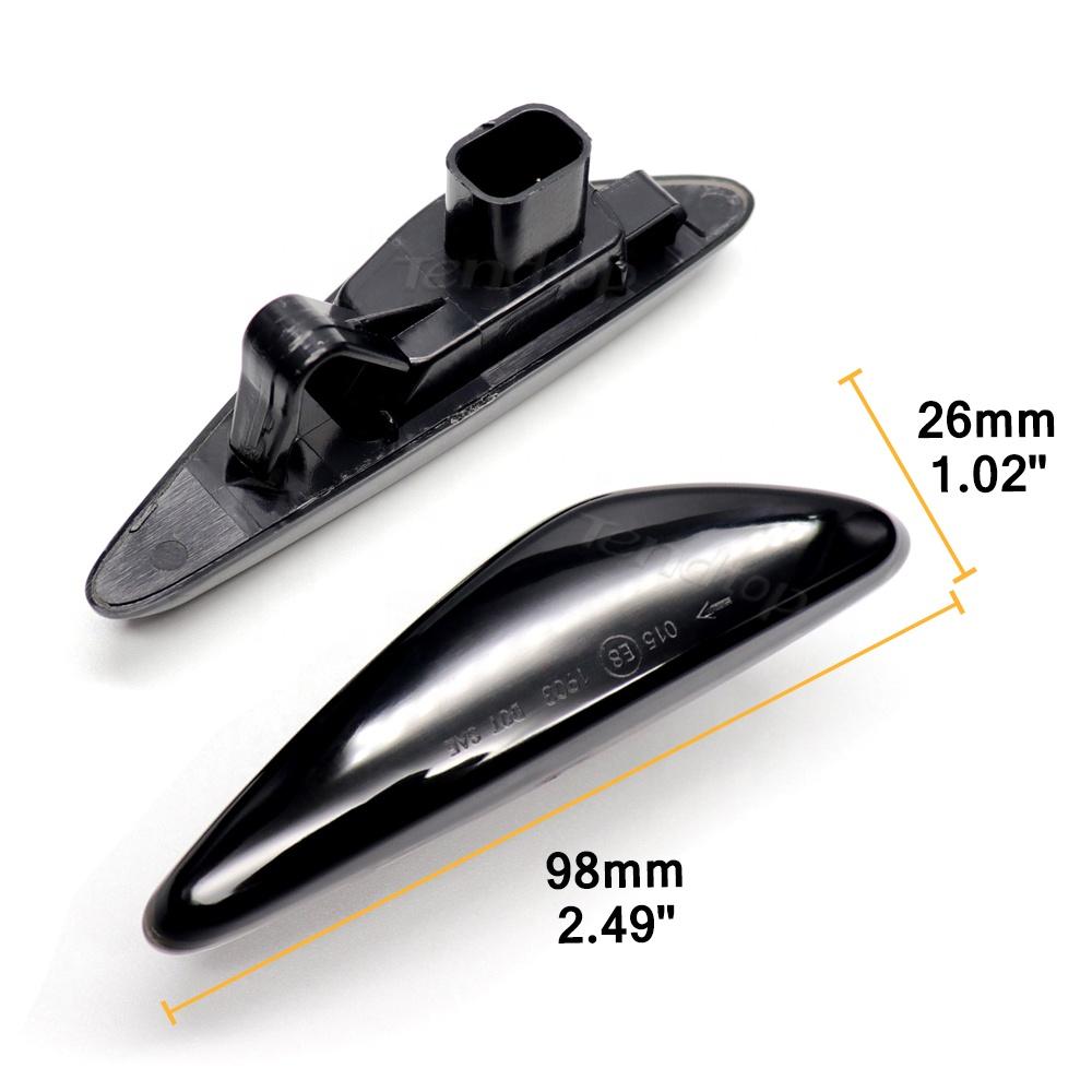 For Mazda 6 Atenza GH 5 Premacy MX-5 for Nissan Lafesta Fiat 124 Spider Dynamic Turn Signal Indicator Lights Side Marker Lamps