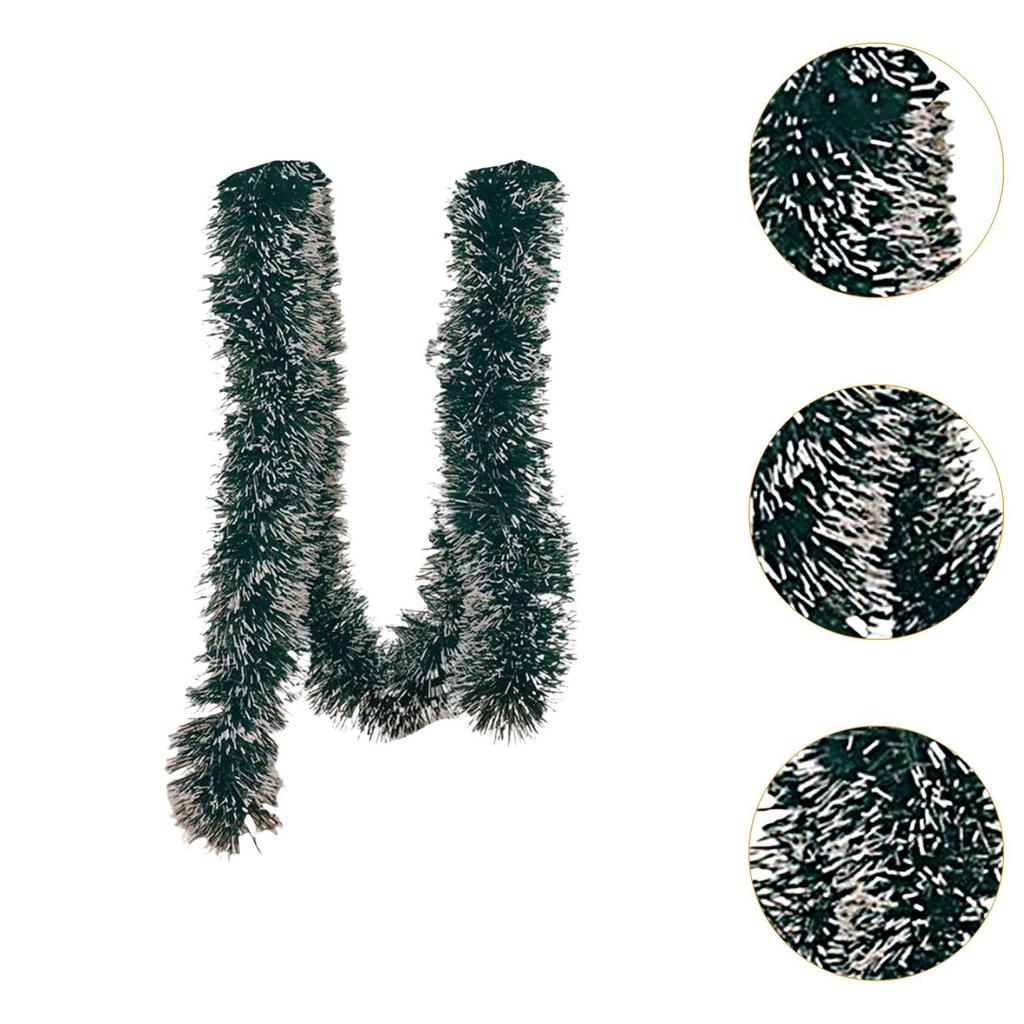 Christmas Twist Garland Glitter Long Xmas Garland for Christmas Tree