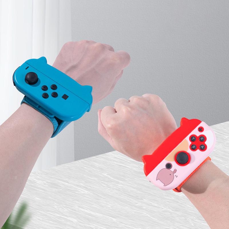 For Switch Oled Just Dance Accessories JoyCon Elastic Strap Wrist Band