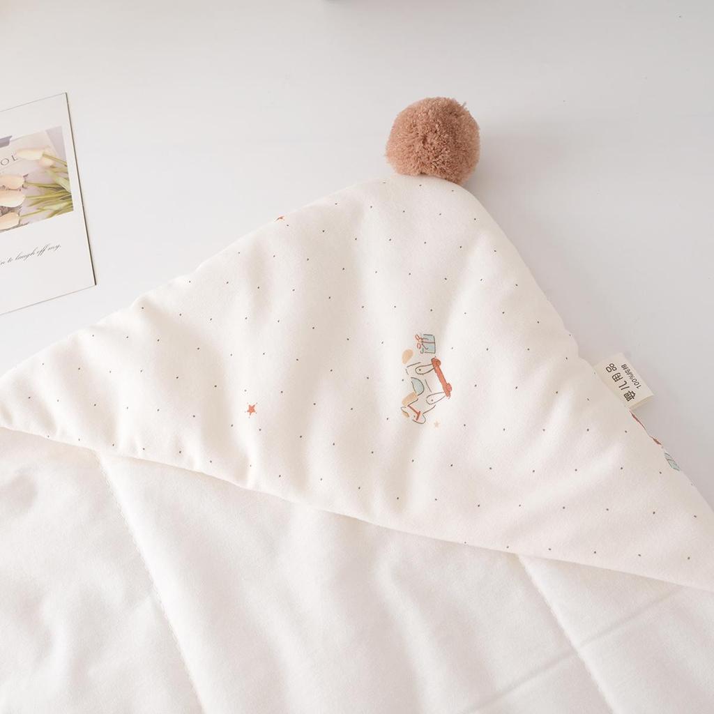 Verdickte reine Baumwoll-Baby-Swaddle-Decke für Herbst/Winter