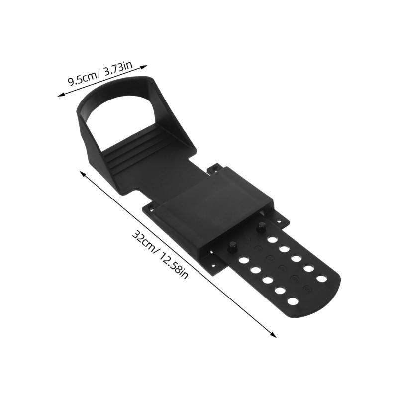 Rowing Machine Foot Pedals Nonslip Practical Trainer Pedal Light Weight Fitness Equipment Pedals for Sports Exercise