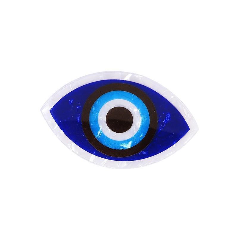 Devil's Eye Hairpin Round Grab Pin Headgear Blue Eyes Shark Clip Bohemian Evil Eye Greek Devil's Eye Hair Clips Claw Clip