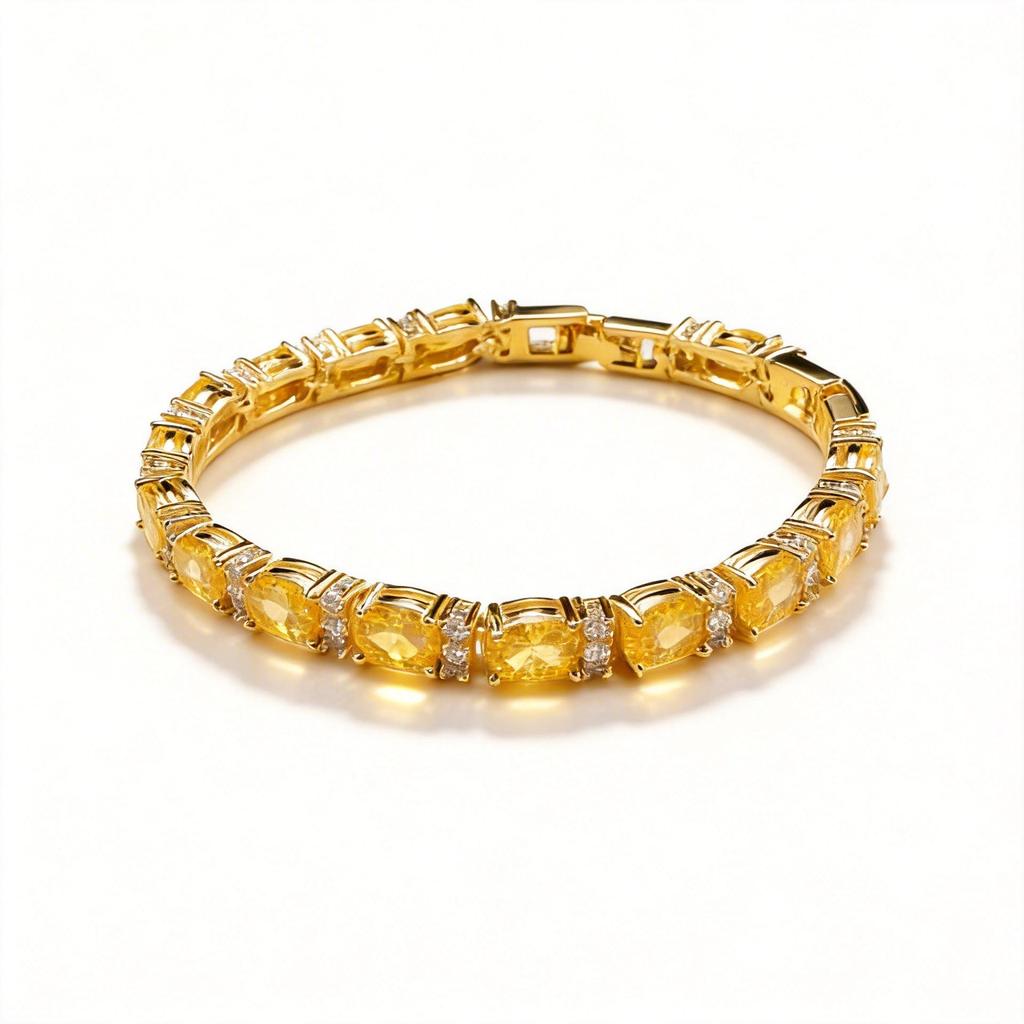 "Exquisite Gold-Plated Adjustable Bracelet for Women"