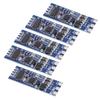 5 Pcs TTL To RS485 Converter Module Strong Anti Interference Lightning Protection TTL To RS485 Adapter Board