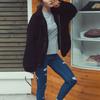 Women's Fashion Casual Jacket Winter Warm Coat Coat Plush Loose Zipper Jacket