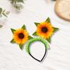 Sunflower Headband Children Headwear Christmas Party Photo Props Party Headwear Cosplay Accessories