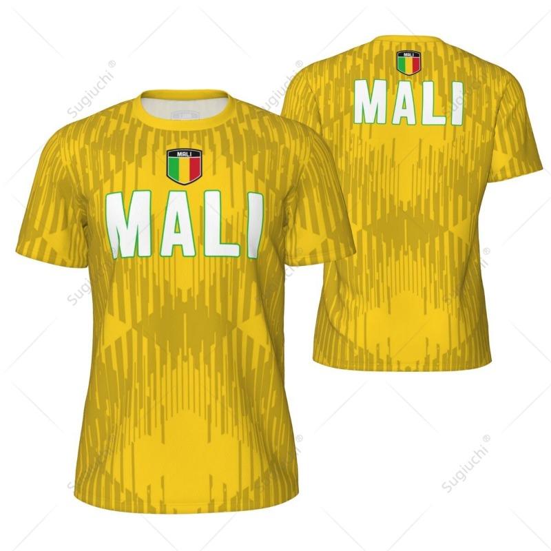 Sports Mesh T-shirt Mali Flag For Running Bike Soccer Tennis Football Fitness Tees 3D Printed Custom