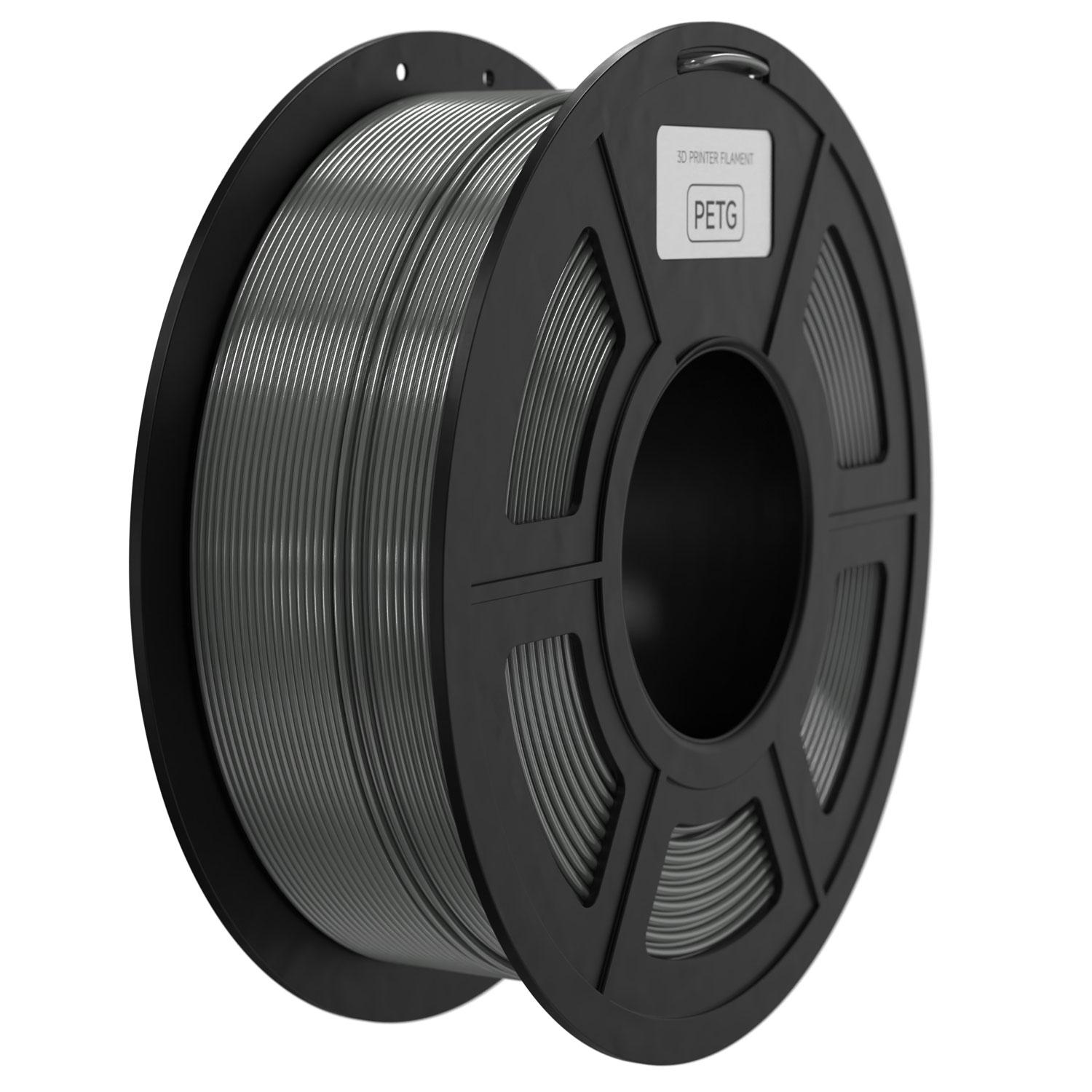 

Нитка PETG 1,75 мм Нитка для 3D-принтера 1 кг(2,2 фунта) Нитка для 3D-друку з підвищеною міцністю срібний