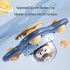 Rocket Spin Top Baby Soothing Toy with 3D Cartoon Design for Dining and Bath