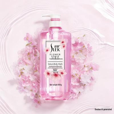 SLEK Cherry Blossom Romantic Scent Shower Gel, 900g