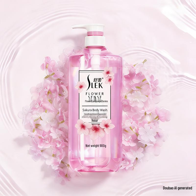 SLEK Cherry Blossom Romantic Fragrance Shower Gel